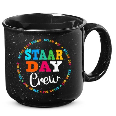 Funny Test STAAR Day Crew Mode On Teacher Testing Ideas 15oz Campfire Ceramic Mug