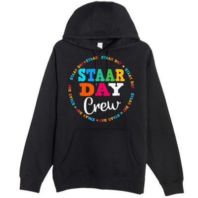Funny Test STAAR Day Crew Mode On Teacher Testing Ideas Premium Pullover Hoodie