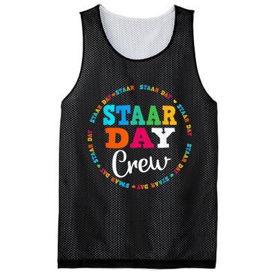 Funny Test STAAR Day Crew Mode On Teacher Testing Ideas Mesh Reversible Basketball Jersey Tank