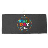 Funny Test STAAR Day Crew Mode On Teacher Testing Ideas Large Microfiber Waffle Golf Towel