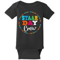 Funny Test STAAR Day Crew Mode On Teacher Testing Ideas Baby Bodysuit