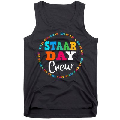 Funny Test STAAR Day Crew Mode On Teacher Testing Ideas Tank Top
