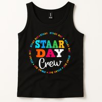Funny Test STAAR Day Crew Mode On Teacher Testing Ideas Tank Top