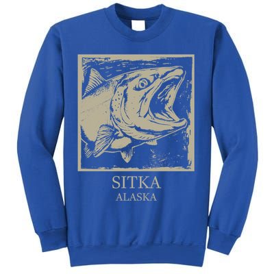 Fishing Town Souvenir Sitka Alaska Gift Sweatshirt