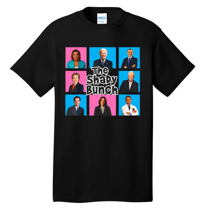 Funny The Shady Bunch 2024 Tall T-Shirt