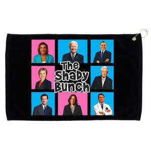 Funny The Shady Bunch 2024 Grommeted Golf Towel