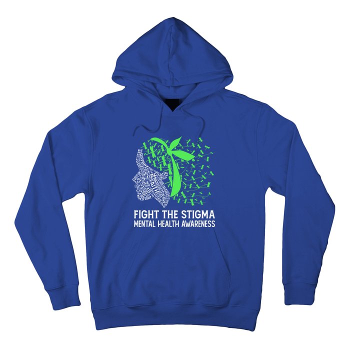 Fight The Stigma Tal Health Awareness Gift Hoodie