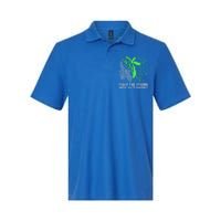 Fight The Stigma Tal Health Awareness Gift Softstyle Adult Sport Polo