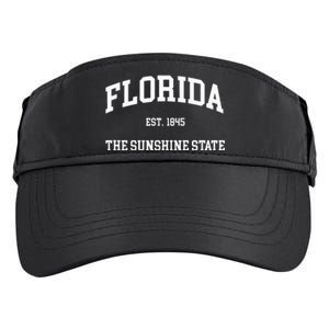 Florida The Sunshine State Adult Drive Performance Visor