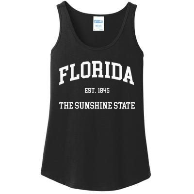 Florida The Sunshine State Ladies Essential Tank