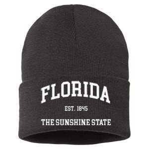 Florida The Sunshine State Sustainable Knit Beanie