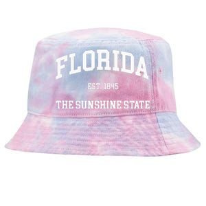 Florida The Sunshine State Tie-Dyed Bucket Hat