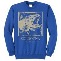 Fishing Town Souvenir Soldotna Alaska Gift Tall Sweatshirt