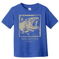 Fishing Town Souvenir Soldotna Alaska Gift Toddler T-Shirt