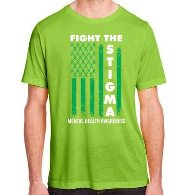 Fight The Stigma Tal Health Awareness Funny Gift Adult ChromaSoft Performance T-Shirt