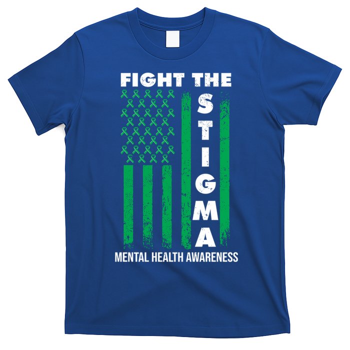 Fight The Stigma Tal Health Awareness Funny Gift T-Shirt