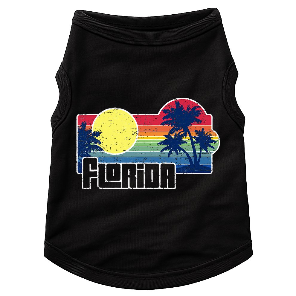 Florida The Sunshine State Florida Vacation Doggie Tank