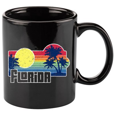 Florida The Sunshine State Florida Vacation 11oz C Handle Ceramic Mug