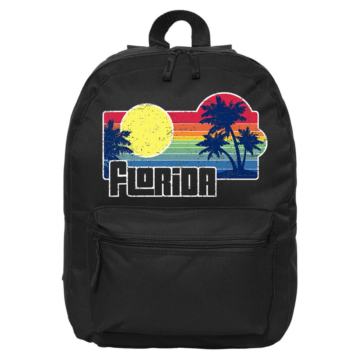 Florida The Sunshine State Florida Vacation 16 in Basic Backpack