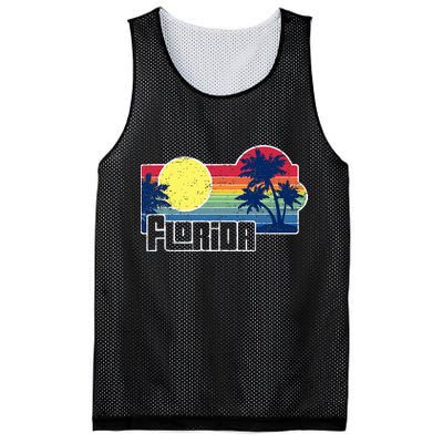 Florida The Sunshine State Florida Vacation Mesh Reversible Basketball Jersey Tank
