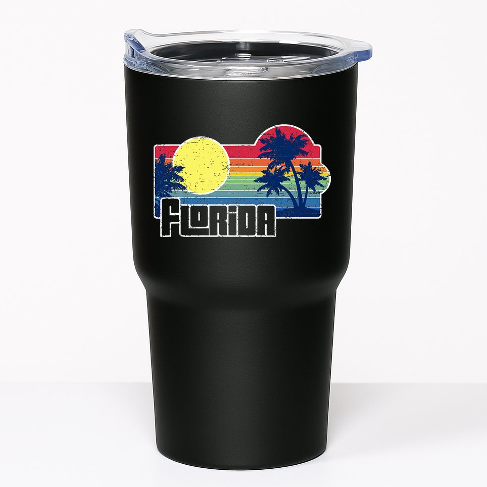 Florida The Sunshine State Florida Vacation Tumbler