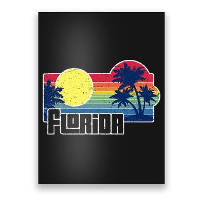 Florida The Sunshine State Florida Vacation Poster