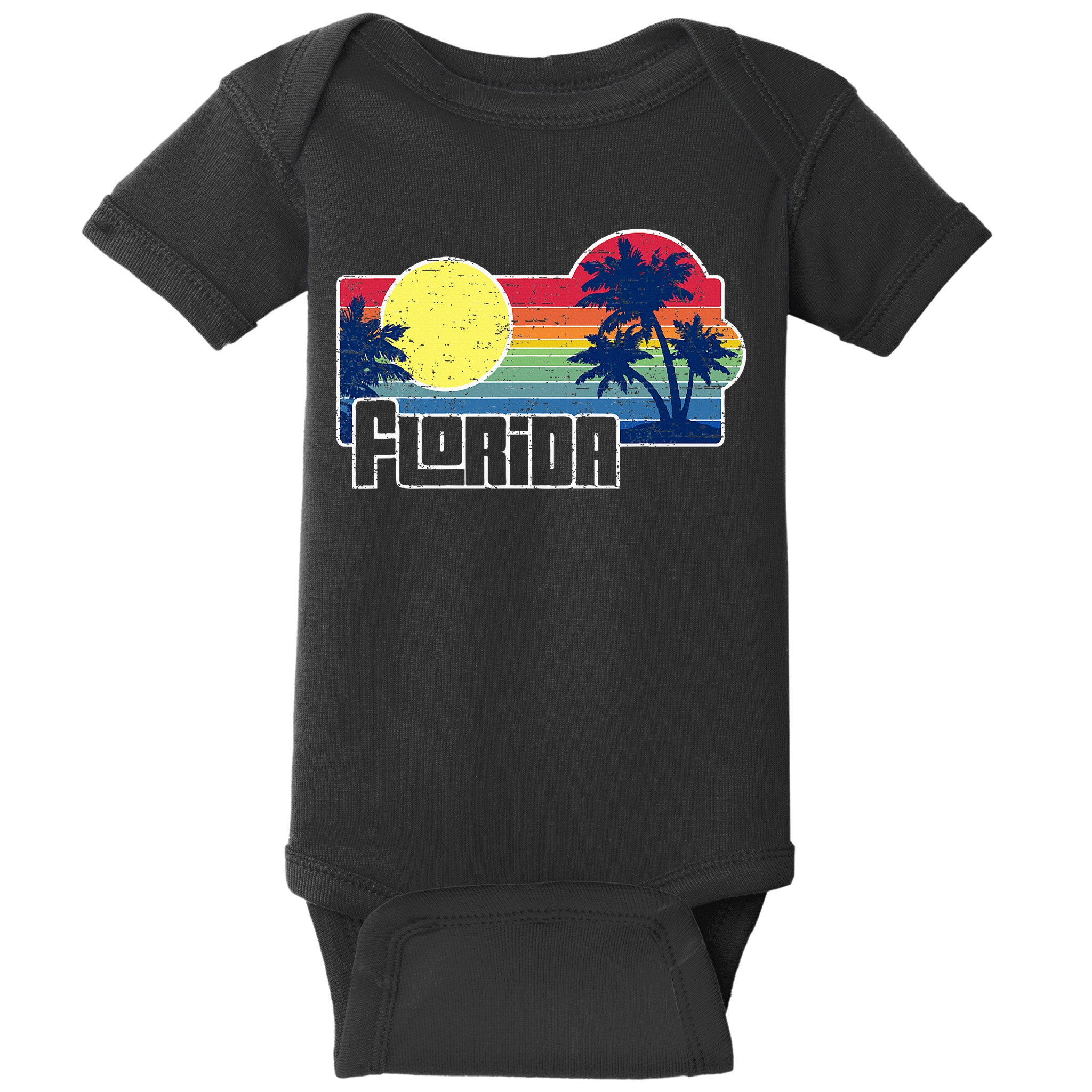 Florida The Sunshine State Florida Vacation Baby Bodysuit