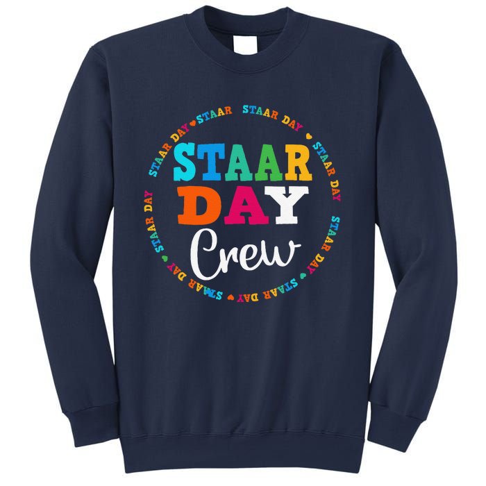 Funny Test Staar Day Crew Mode On Teacher Testing Ideas Sweatshirt