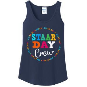 Funny Test Staar Day Crew Mode On Teacher Testing Ideas Ladies Essential Tank