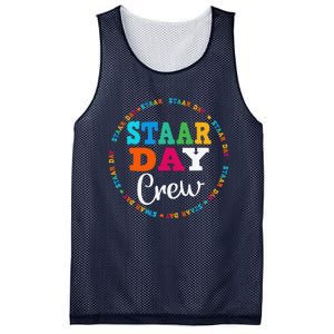 Funny Test Staar Day Crew Mode On Teacher Testing Ideas Mesh Reversible Basketball Jersey Tank