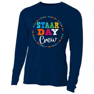 Funny Test Staar Day Crew Mode On Teacher Testing Ideas Cooling Performance Long Sleeve Crew