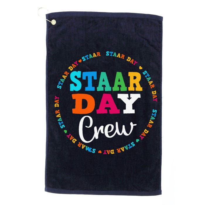 Funny Test Staar Day Crew Mode On Teacher Testing Ideas Platinum Collection Golf Towel