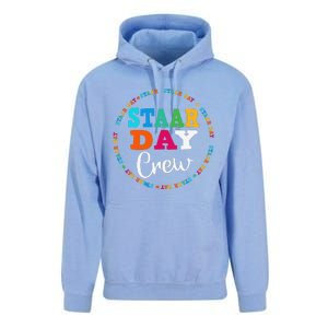 Funny Test Staar Day Crew Mode On Teacher Testing Ideas Unisex Surf Hoodie