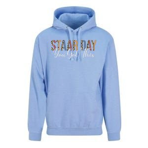 Funny Test Staar Day Mode On Teacher Testing Ideas School Unisex Surf Hoodie