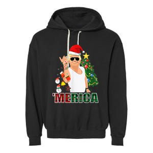 Funny Trump Salt President Trump Trump Christmas Garment-Dyed Fleece Hoodie