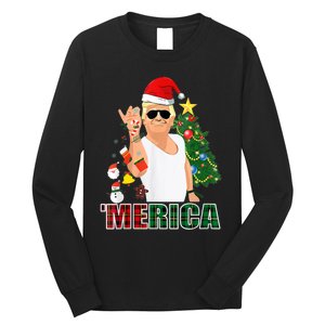 Funny Trump Salt President Trump Trump Christmas Long Sleeve Shirt