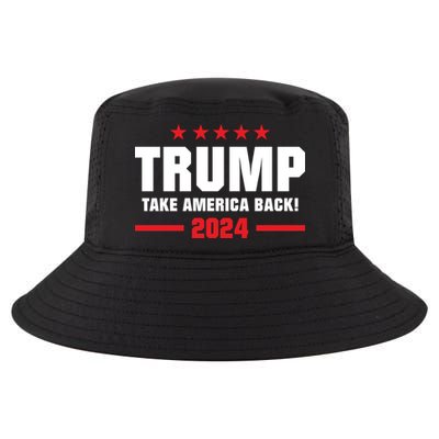 American President Donald Trump Supporters Take America Back Cool Comfort Performance Bucket Hat