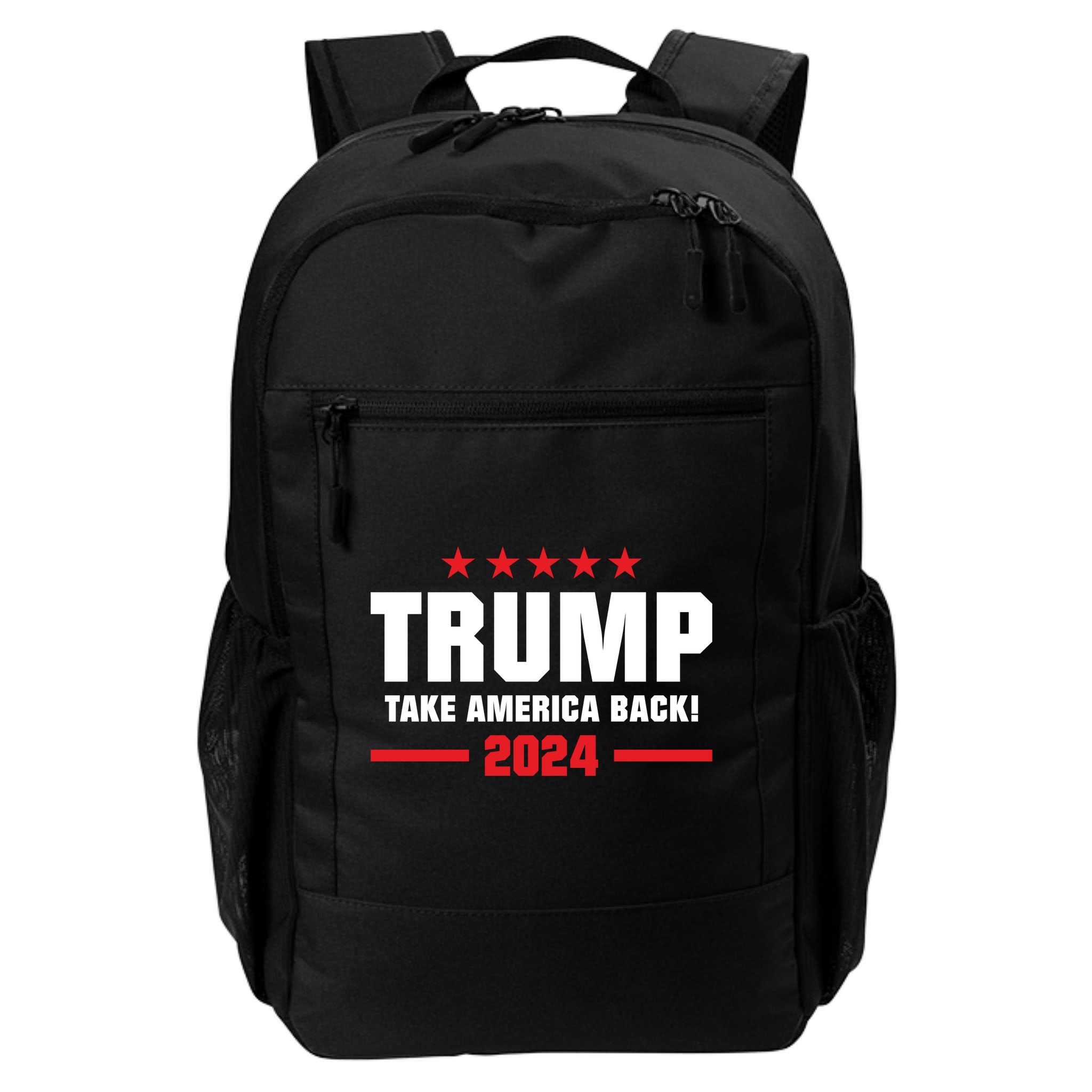 American President Donald Trump Supporters Take America Back Backpack