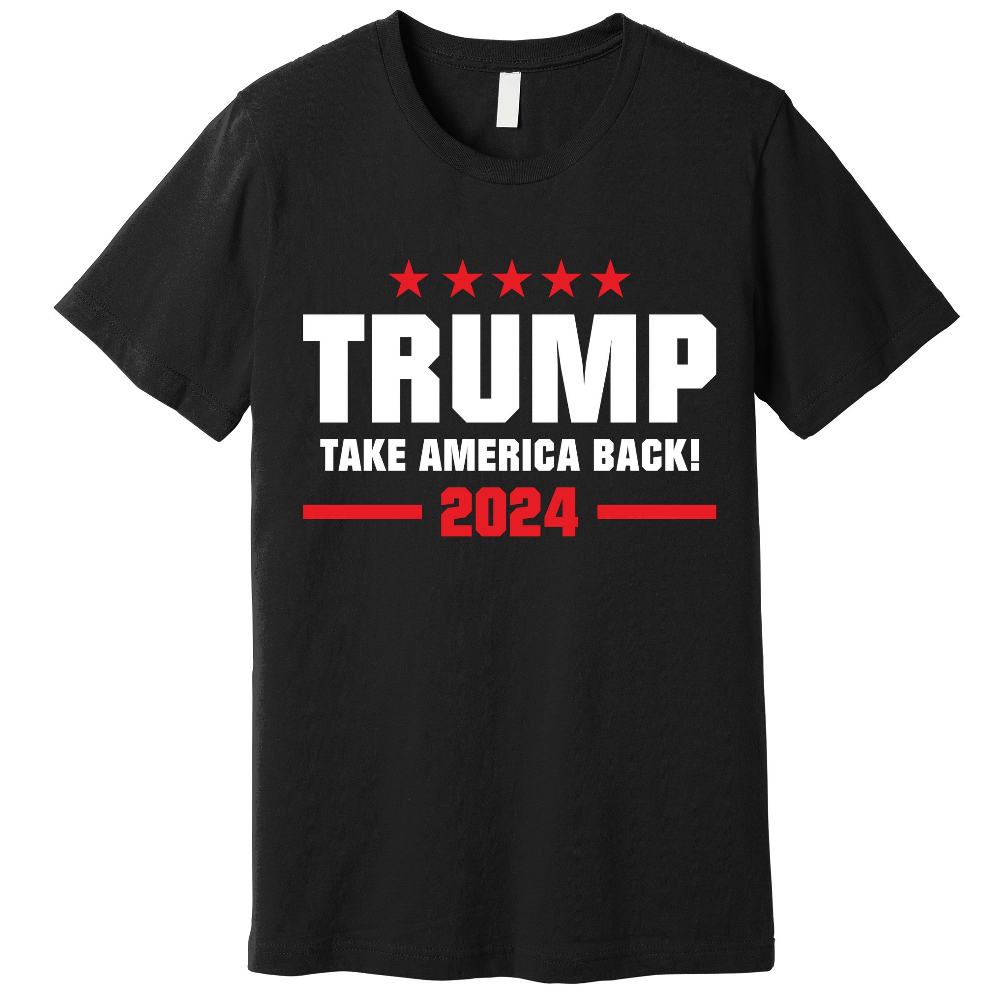 American President Donald Trump Supporters Take America Back Premium T-Shirt