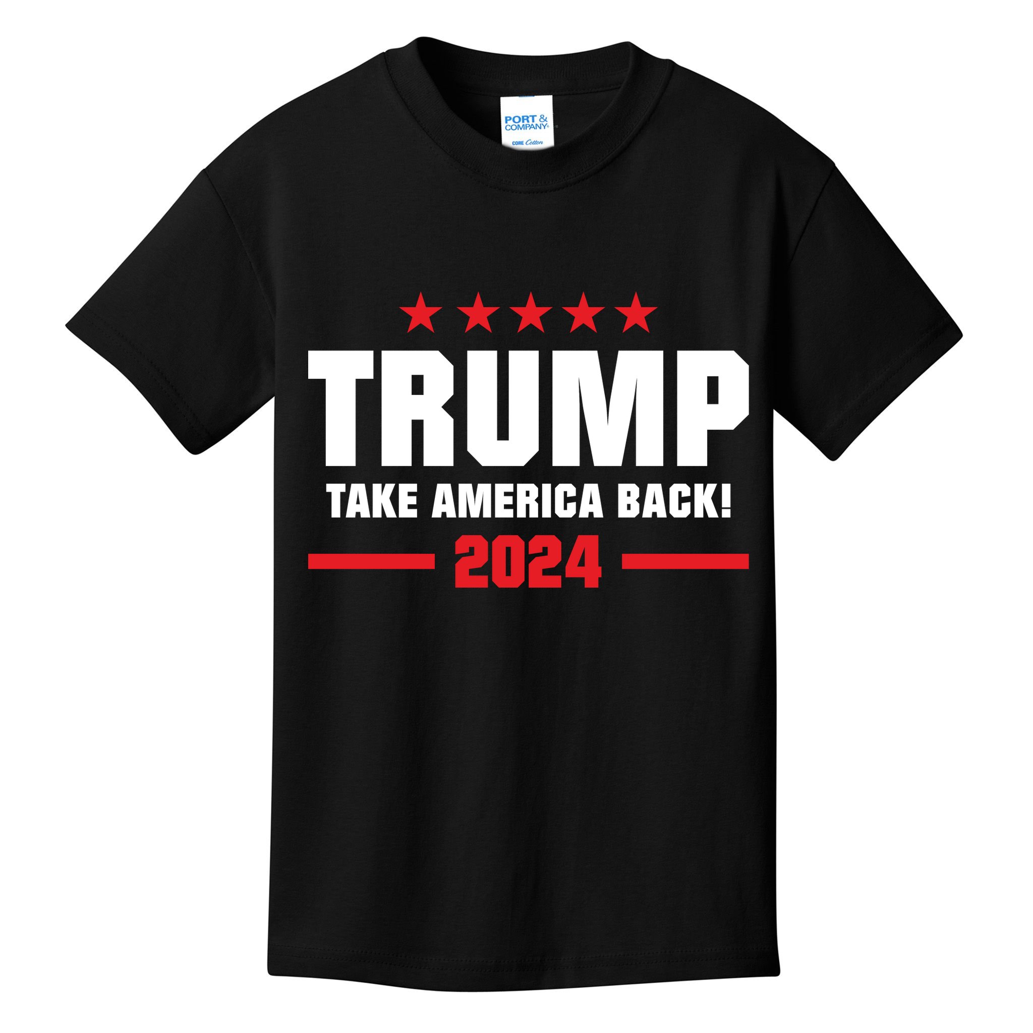 American President Donald Trump Supporters Take America Back Kids T-Shirt