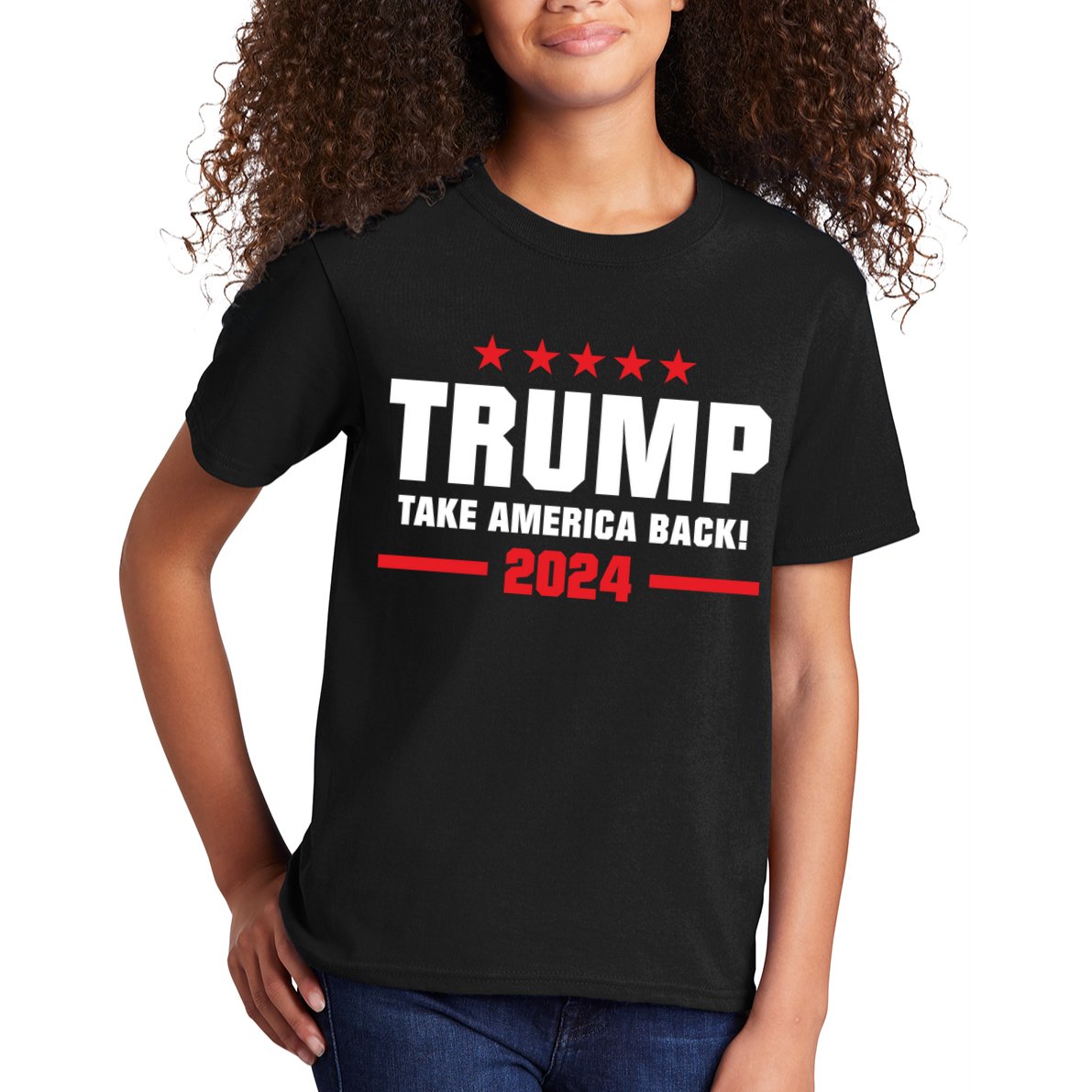 American President Donald Trump Supporters Take America Back Kids T-Shirt