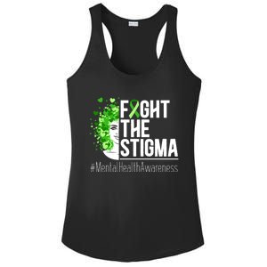 Fight The Stigma Tal Health Awareness Therapy Is Cool Great Gift Ladies PosiCharge Competitor Racerback Tank