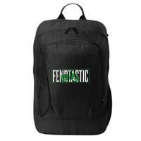 Fendtastic Tractor Saying For Farmers And Farmers City Backpack