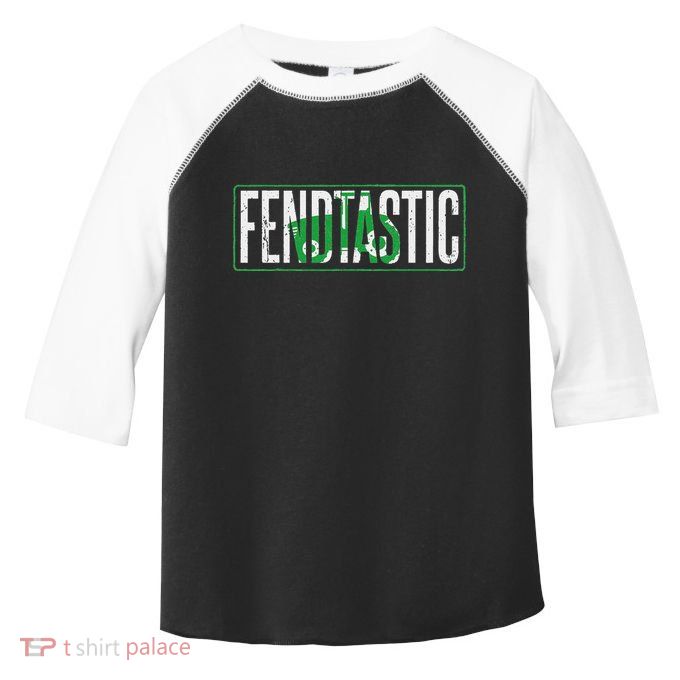 Fendtastic Tractor Saying For Farmers And Farmers Toddler Fine Jersey T-Shirt