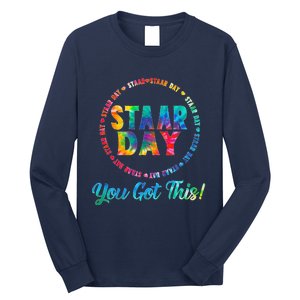 Funny Test Staar Day Mode On Teacher Testing Ideas School Long Sleeve Shirt