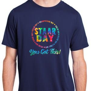 Funny Test Staar Day Mode On Teacher Testing Ideas School Adult ChromaSoft Performance T-Shirt