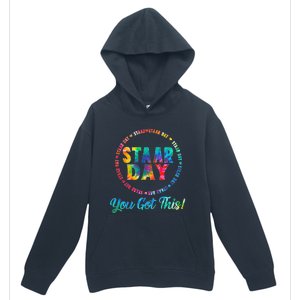 Funny Test Staar Day Mode On Teacher Testing Ideas School Urban Pullover Hoodie