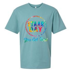 Funny Test Staar Day Mode On Teacher Testing Ideas School Sueded Cloud Jersey T-Shirt