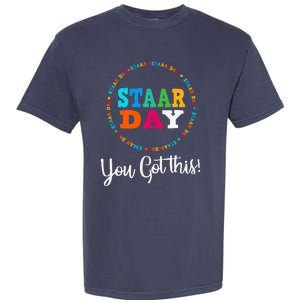 Funny Test Staar Day Mode On Teacher Testing Ideas School Garment-Dyed Heavyweight T-Shirt