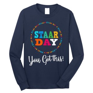 Funny Test Staar Day Mode On Teacher Testing Ideas School Long Sleeve Shirt